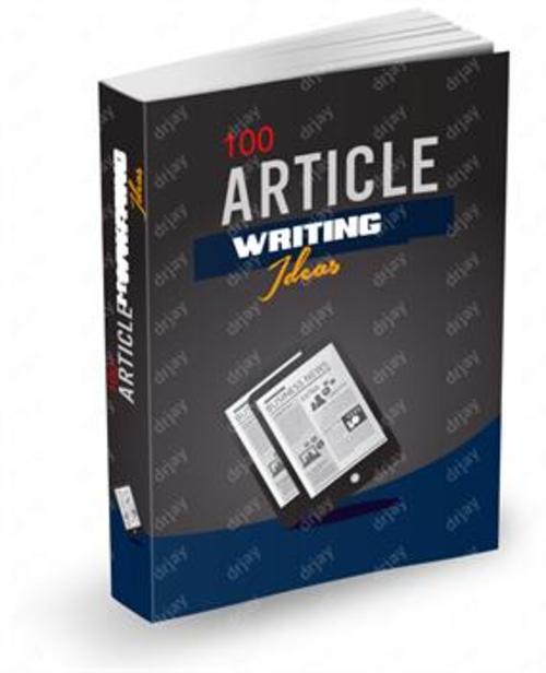 Product picture 100 Article Writing Ideas-With FULL PLR (Private Label Right