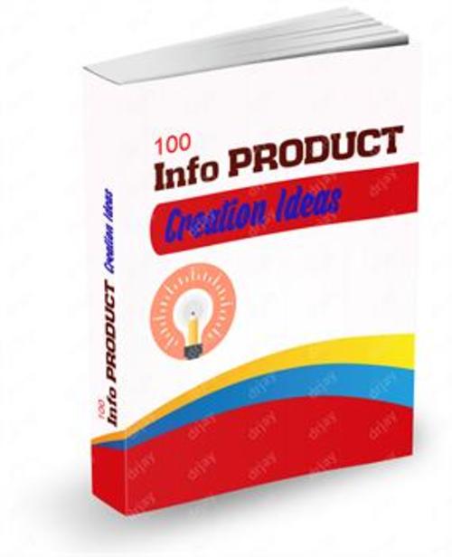 Product picture 100 Infoproduct Creation Ideas - With FULL PLR (Private Labe